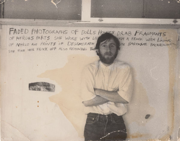 CHARLES BRITTIN, Portrait of Wallace Berman, c. 1957-1960