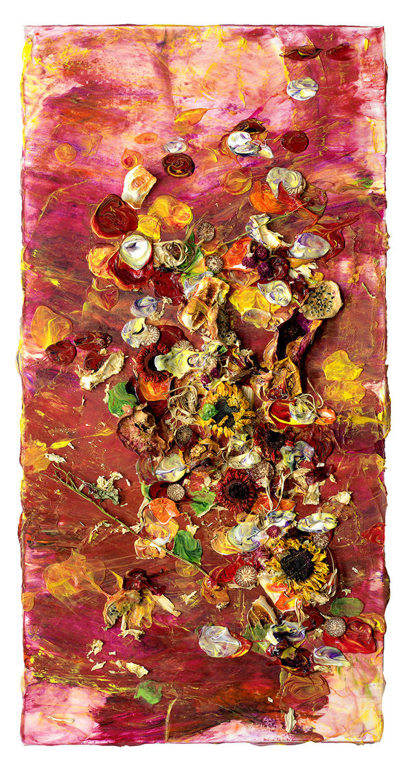 Sunflowers 2, 2023 36 x 18 in 91.4 x 45.7 cm