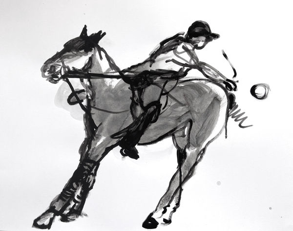 Polo Drawing (Turn)