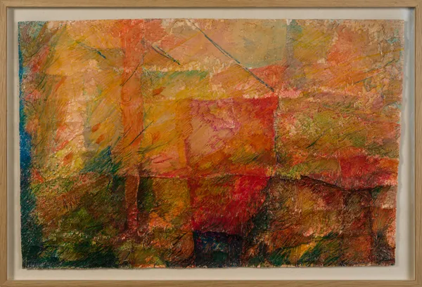 Chafa Ghaddar, Leaning into the nights #14, 2025