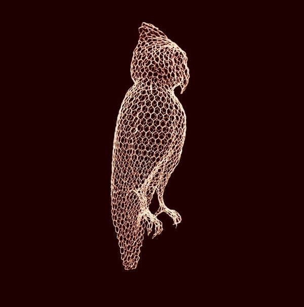 Benedetta Mori Ubaldini, Golden Owl Sculpture, 2025