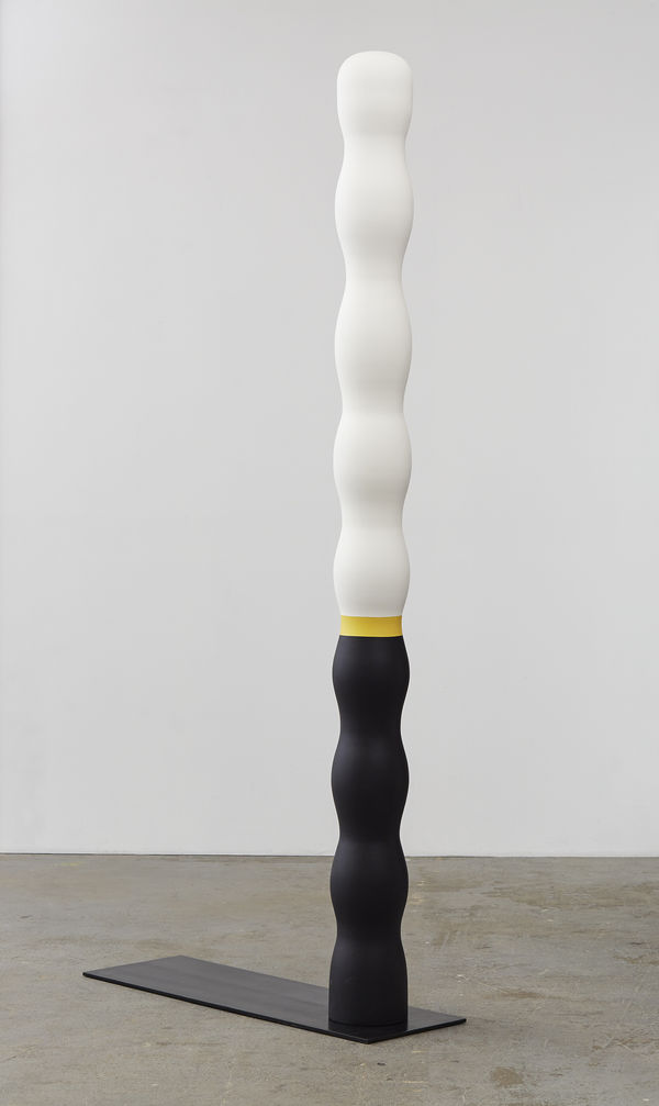 wavy totem sculpture