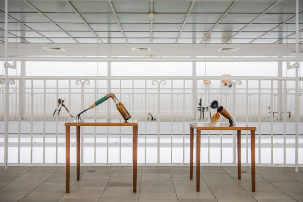 Installation view, Katacharese, Kunstverein Freiburg, 2016