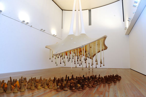Installation view, Belle Haleine: The Scent of Art, Museum Tinguely, Basel, Switzerland