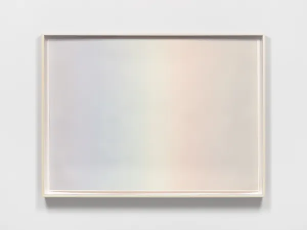 Diffused watercolour rainbow