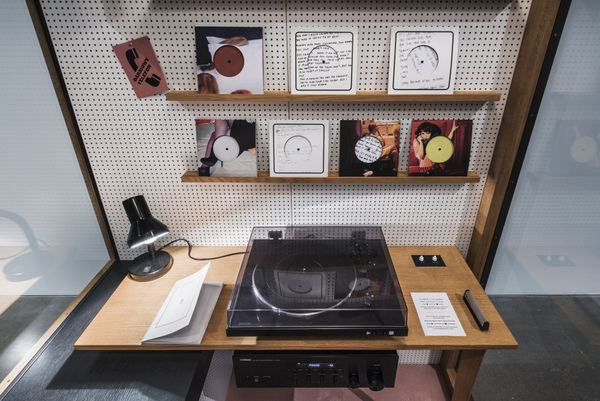 my heart's in my hand, and my hand is pierced, and my hand's in the bag, and the bag is shut, and my heart is caught [detail]