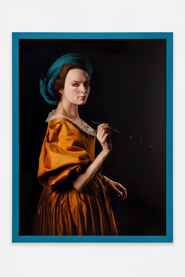 Image of Me as Artemisia Gentileschi.