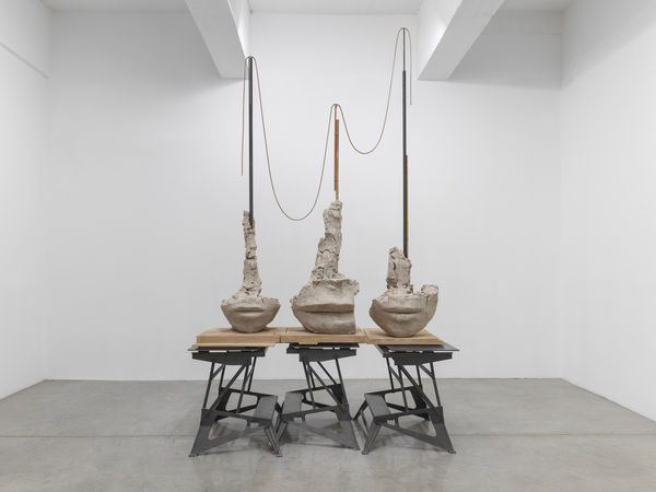 Still Life with Thin Yellow Rope