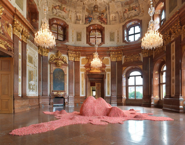 installation view, TBA 21 Contemporary, Augarten, Vienna, Austria