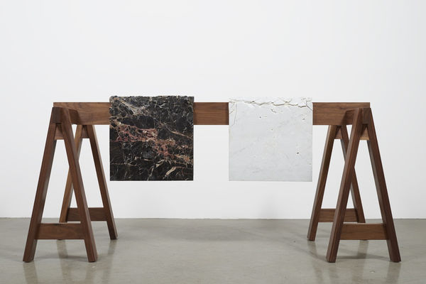 Draped Marble (St. Laurant, Bianco di Carrara)