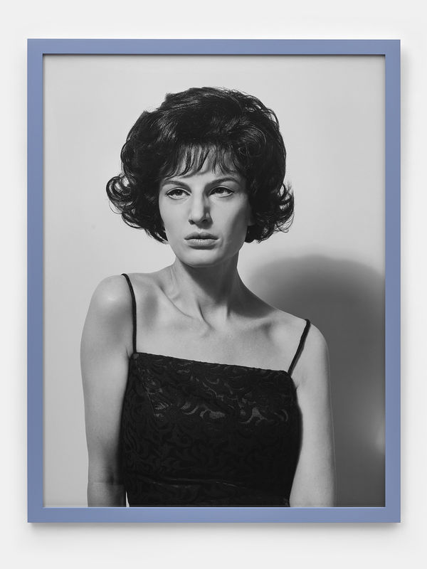 Image of Me as Monica Vitti in a wig.