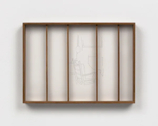Image of Untitled (Jailed poets drawing)