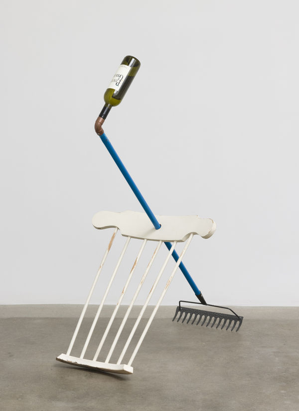 Image of Catachresis #55 (neck of the bottle, elbow of the pipe, back of the chair, teeth of the rake).