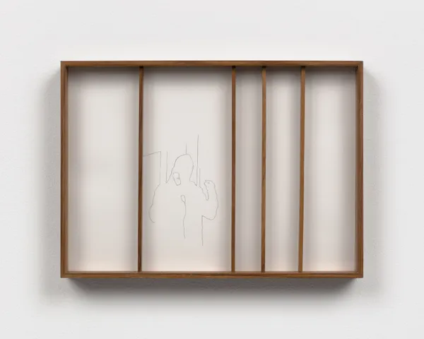 Image of Untitled (Jailed poets drawing)