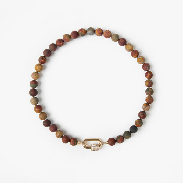 Marla Aaron, Imperial jasper strand