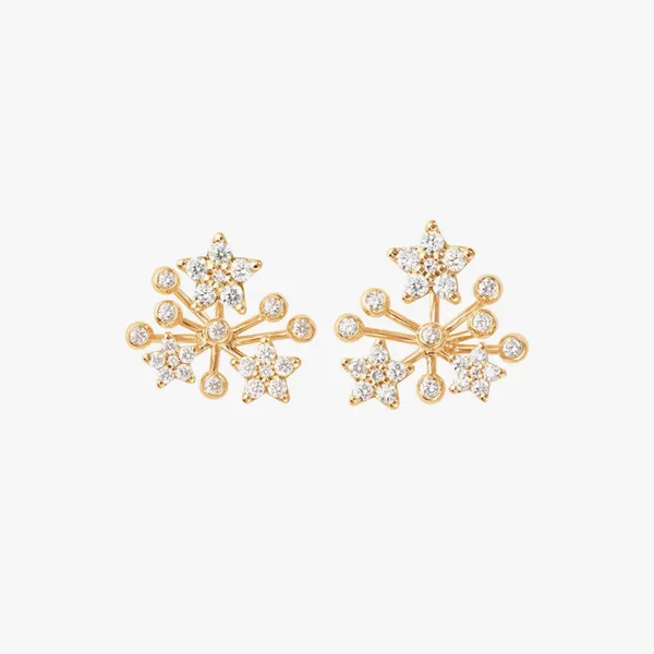Ole Lynggaard Copenhagen, Shooting star earring clusters