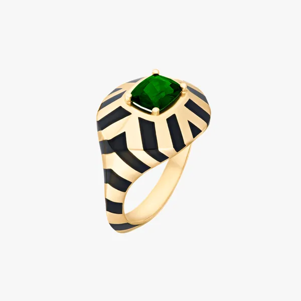 Alice Cicolini, Memphis tsavorite cocktail ring