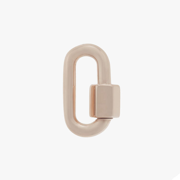 Marla Aaron, Chubby medium lock rose gold