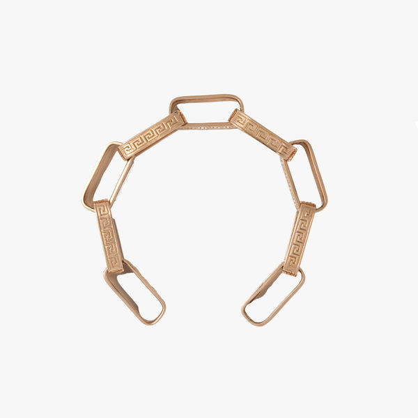 Marla Aaron, Greek key bracelet chain