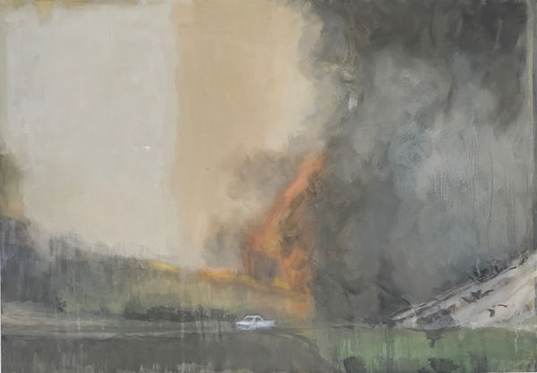 Bernadette Kiely, A hopeless struggle with the elements II, 2019