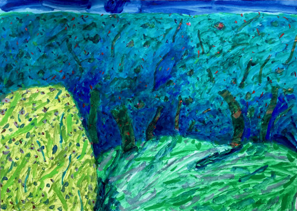 `William Crozier, Kilcoe (Wood by the Dea), 1985