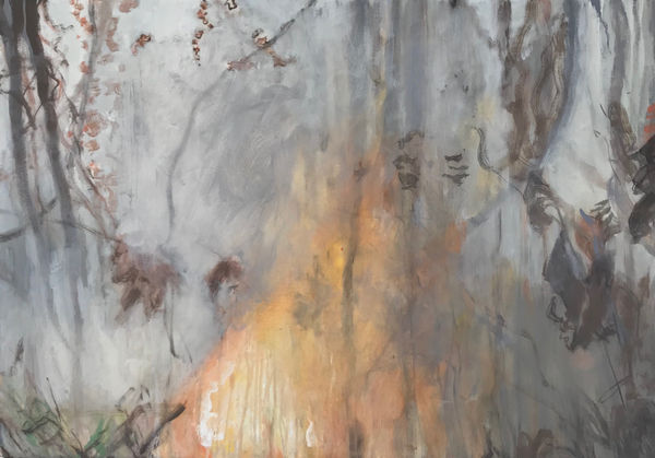 Bernadette Kiely, A hopeless struggle with the elements I, 2019