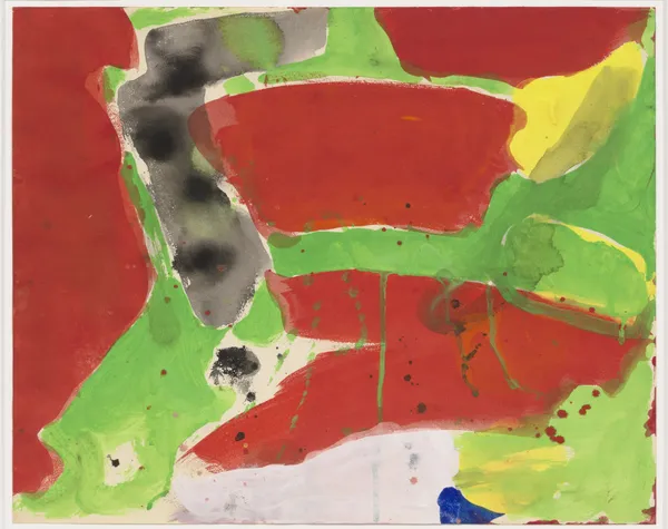 Teruko Yokoi, Red and Green, 1960