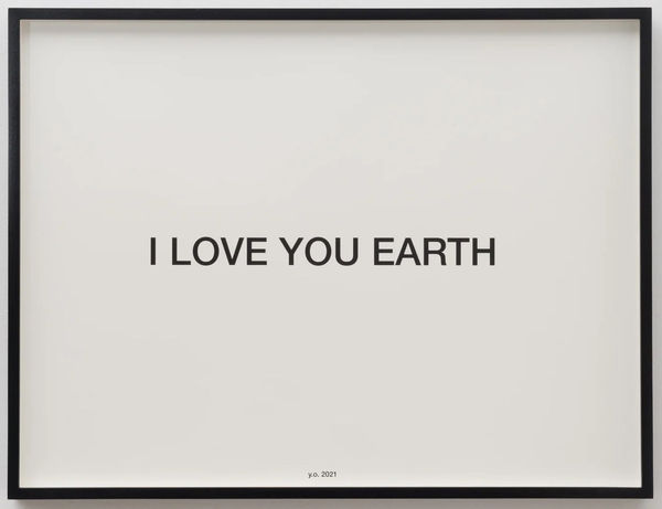 Yoko Ono, I Love You Earth