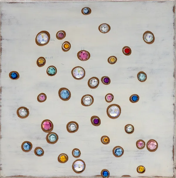 John Torreano, White with Gem Eyes, 1991