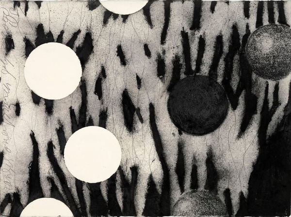 Donald Sultan, Oranges on Branches July 30 2000