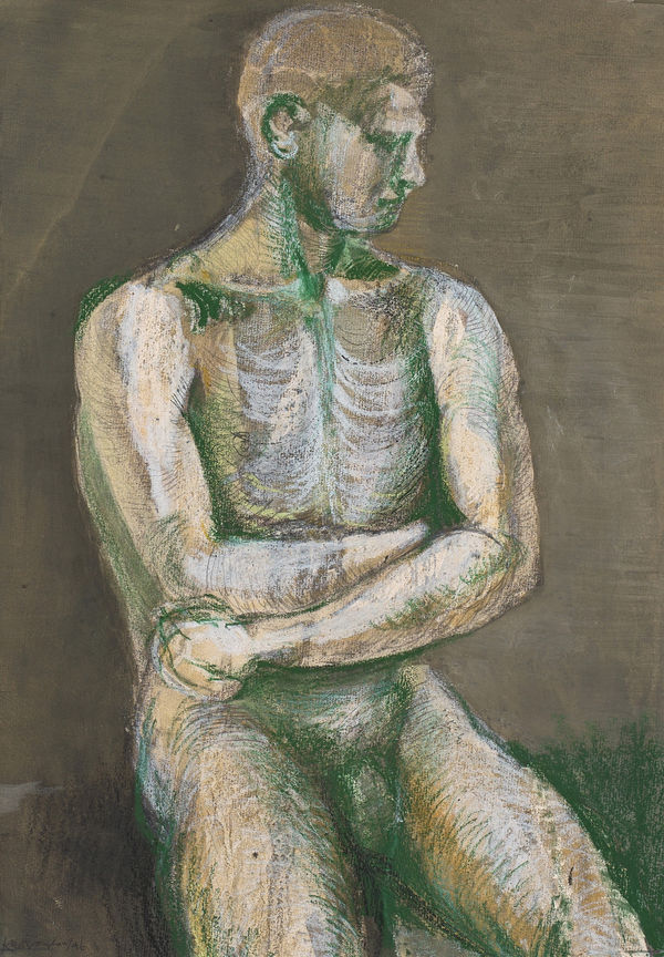 Keith Vaughan, Boy Seated, 1946