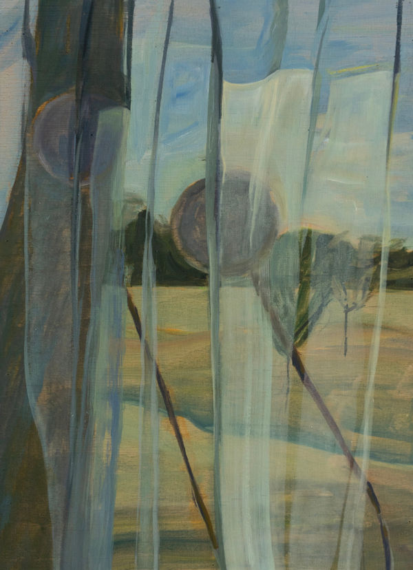 Yang Yi, Les feuilles mortes effleurent au mur, 2024