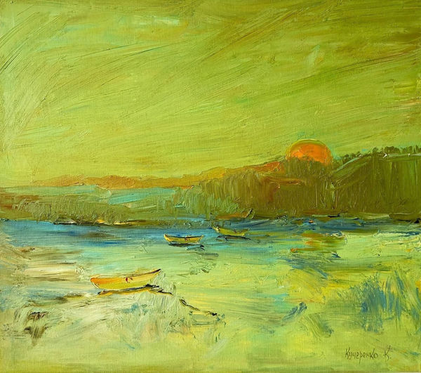 Karina Kucherenko, Rocky shore, 2020