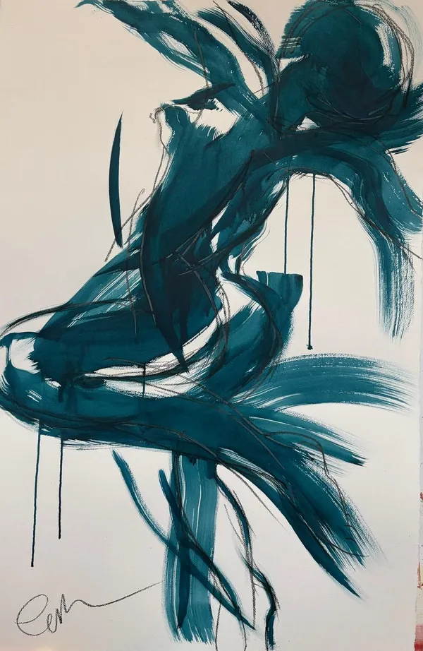 David Cottingham, Blue Dancer 1 Spring 2026, 2026