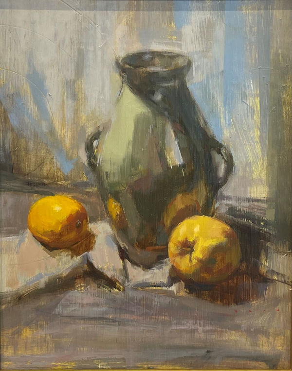 Bran Sivas, Lemon, Apple and Jug, 2024