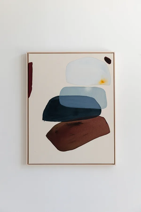 Anna Tork, A kind of Sunday - Arrangement in blue, 2026