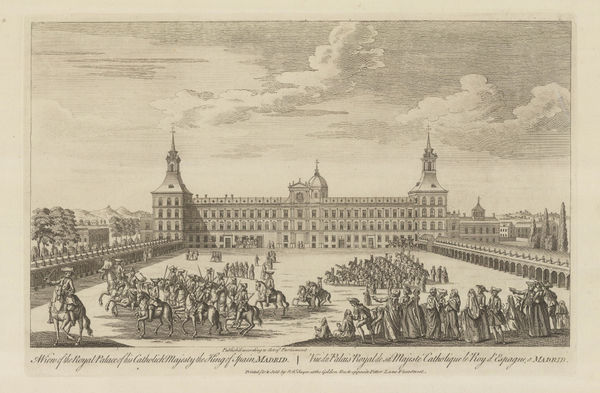 Robert Sayer, Spain - Madrid, Royal Palace (Palacio Real de Madrid), 1774