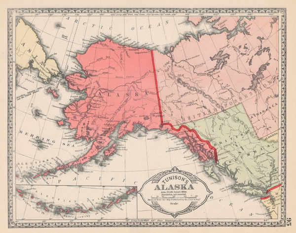 Henry Cuthbert Tunison, Alaska, 1882