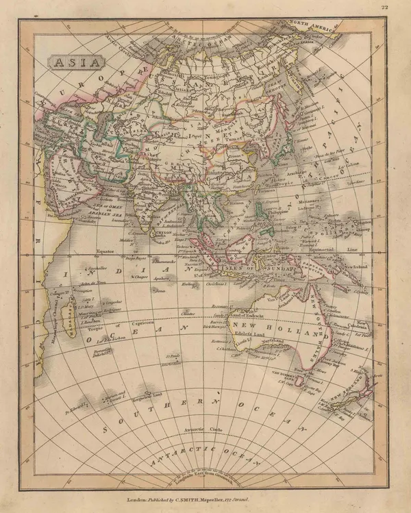 Charles Smith, Asia, 1808
