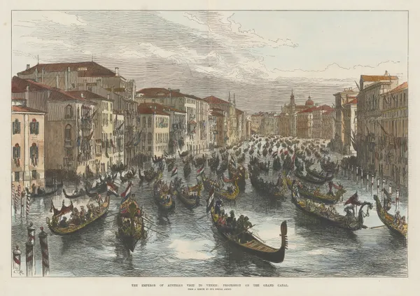 Illustrated London News (ILN), Italy - Venice, Grand Canal, 1875