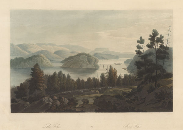 John Boydell, Norway - Lake Sinli (Syndle), 1820