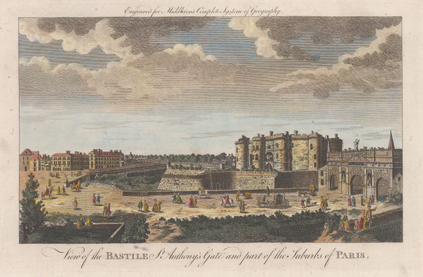 Charles Middleton, France - Paris, Bastille, 1778
