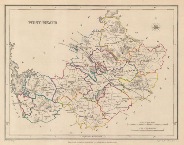 Samuel Lewis, West Meath, 1850