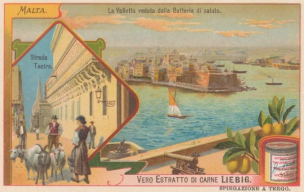 Liebig's Extract, Malta - Valletta Fort, 1910 c.