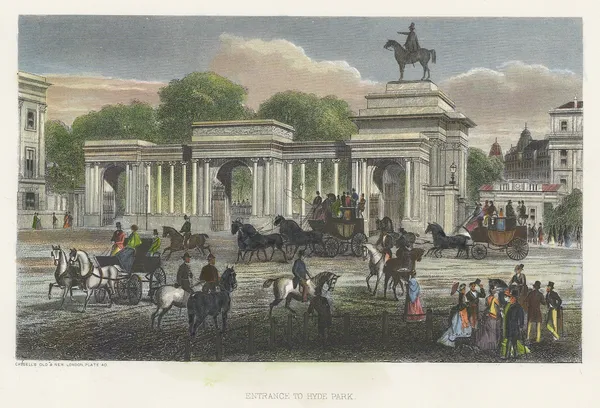 John Cassell, London - Hyde Park Corner, 1883 c.