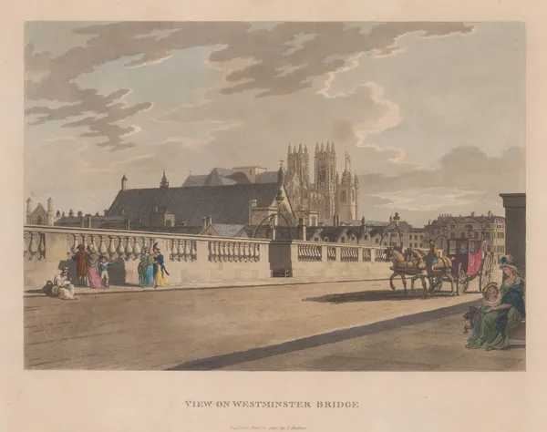 Thomas Malton, London - Westminster Bridge, 1792