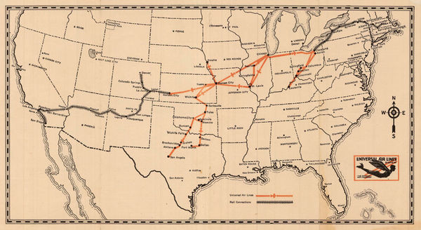 Universal Aviation, Universal Air Lines System, 1929