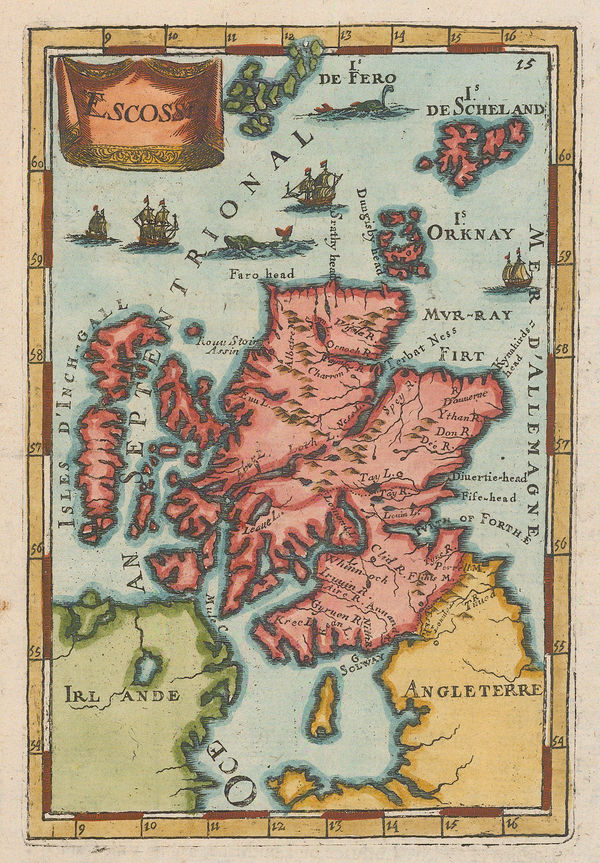 Alain Manesson Mallet, Scotland, 1683