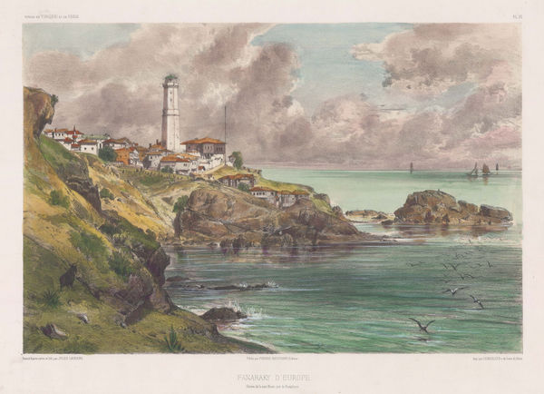 Xavier de Hell, Turkey - Fanaraki Point (Fenerbahce), 1853 c.