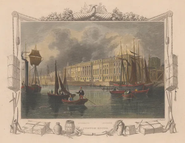 William Tombleson, London - Custom House, 1864